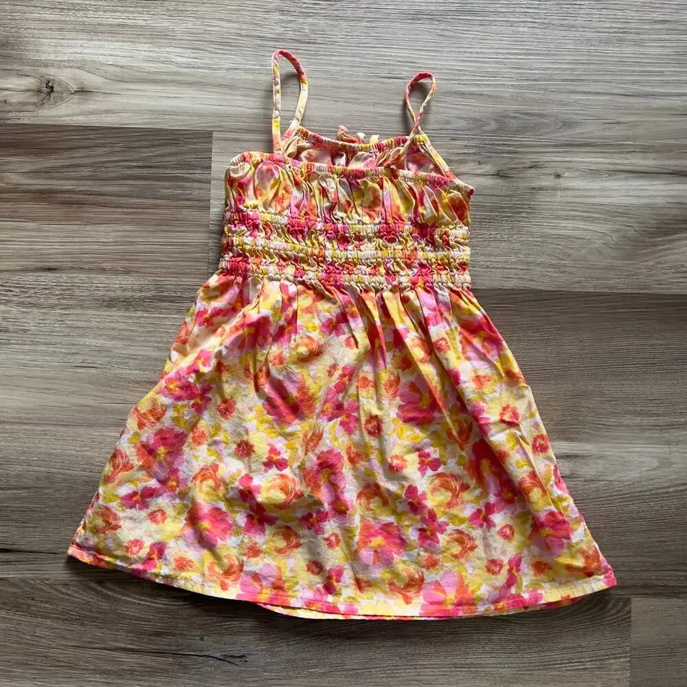 Old Navy Toddler Girls Floral Fit and Flare Dress – Size 3T